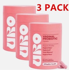3PACK URO O Positiv Vaginal Probiotics for Women pH Balance w/ Prebiotic picture