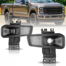Halogen Bumper For 2023-2024 Ford F250 F350 SuperDuty Fog Lights Lamps w/ Switch picture