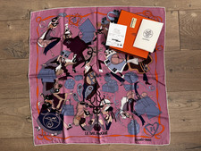 Authentic Hermes Carre 70 Scarf Silk 100％  