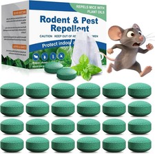 Natural Rodent Repellent Peppermint Sachets 24 Pack Mouse Mice Pest - US picture
