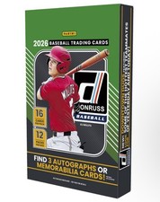 2026 Panini Donruss Baseball MLB Factory Sealed Hobby Box picture