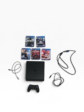 Sony PS4 Slim 500GB CUH-2015A Bundle OEM Controller 5 Games - Tested Spider-Man picture