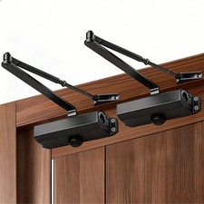 2X 187LB Commercial Door Closer Heavy Duty Residential Hydraulic Auto Door Close picture