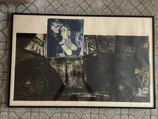 Original 1964 9/25 Liliana Porter ‘The Duchess Drives Through MacDougal Street’ picture