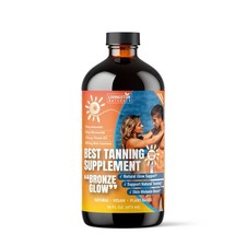 BEST TANNING SUPPLEMENT BRONZE GLOW By Livingston Natural Herbal Labs, 16 oz. picture
