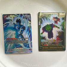 Bandai Dragon Ball Super 2-Card Leader Lot Son Gohan/Piccolo TB1-001/055 Foil picture