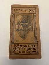 Rare Early 1915 Goodrich Route Book NEW YORK picture