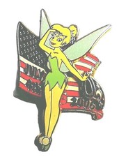 Disney WDI Patriotic Tinker Bell Saluting the Flag LE Pin picture