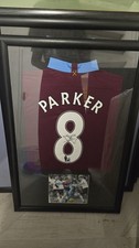 Signed Scott Parker West Ham United Framed Shirt #8 | 54x79cm Memorabilia picture