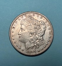 1887-S Morgan Silver Dollar 90% Silver $1 San Francisco picture