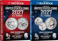 2027 Official Whitman Red/Blue Book Set US Coins  - Paperback *Ships Now* picture