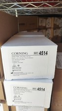 CORNING 4514 384-WELL BLACK ROUND BOTTOM POLYSTYRENE NBS MICROPLATE Box Of 10 picture