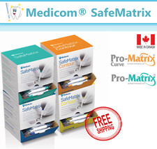 MEDICOM PRO-MATRIX BAND - WIDE 6 MM - 50/PK, NARROW, All sizes Made in USA picture