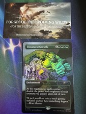 Unnatural Growth 2599 Foil Secret Lair Marvel: Hulk SMASH picture