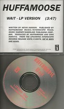 HUFFAMOOSE wait LIMITED 1997 USA PROMO Radio DJ CD single MINT picture