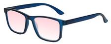 Calabria FL-41 Tint Reading Glasses in Blue+0.75 Migraine Relief Light Sensitive picture