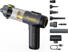 Slim V9 Mix Car Vacuum, 4 in 1 Handheld Air Duster, 12000PA Suction Power with S picture
