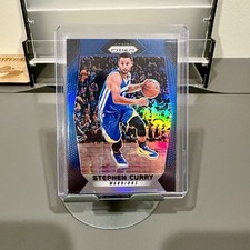 2017-18 Panini Prizm Stephen Curry True Blue /199 SP SSP Rare #41 Color Match picture