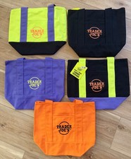 Trader Joe's Mini Canvas HALLOWEEN Tote Bag-Choose your color picture