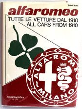 Alfa Romeo Tutte Le Vetture Dal 1910 All Cars From 1910 SIGNED-VERY RARE Ist Ed picture