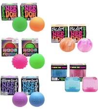 NeeDoh Teenie 10-Pack Schylling MINI Squish Toys NEW In BOX GLOB, SWIRL, RIPPLE picture
