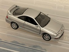 Imperfect 1:24 Diecast Unbranded SILVER ACURA INTEGRA TYPE R No Box picture
