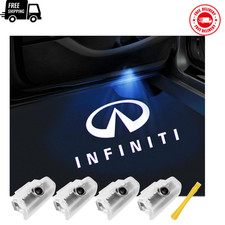 No Fade Car Door Lights Logo Compatible with Infiniti, LED Welcome Lights Access picture