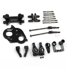 Yeah Racing KYUT-S01BK Aluminum Essential Conversion Kit Black for Kyosho Ultima picture
