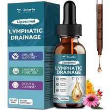 1-3 Pcs Totaria Liposomal Lymphatic Drainage Drops 11-in-1 Herbal Lymph Support picture