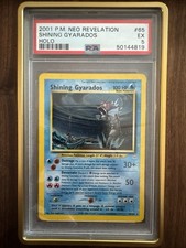 2001 Pokemon TCG Neo Revelation Shining Gyarados 65/64 Holo PSA 5 ENG picture