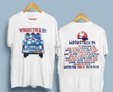 Vintage Woodstock 99, GENUINE Vintage Woodstock 1999 T-Shirt picture