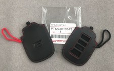 F-sport Genuine Lexus Key Gloves Black Red Stitching PT420-00162-F2 Protector picture