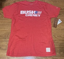 NWT Retro Brand George W Bush Presidential Center Bush Cheney Shirt Large picture