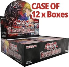 SEALED CASE 12x Yu-Gi-Oh Beyond the Brave Booster Box ON-HAND, READY TO SHIP picture