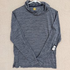 NWT johnnie-O Talon Hoodie Mens M Navy Performance UPF 50 Lightweight JMLT2620 picture