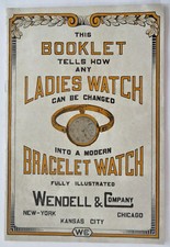 Women's Watch Bracelets DIY Fashion Crafting c. 1920's Jewelry promo booklet picture