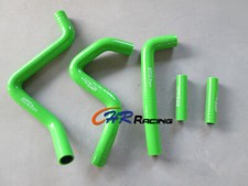 FOR Kawasaki KX125 1994-2003 KX250 1994-2004 silicone radiator hose GREEN picture