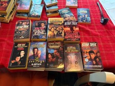 star trek paperback books  used picture