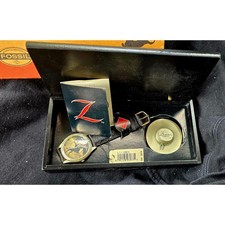 Vintage Fossil Zorro Limited Edition Watch LI-1023 New Open Box NOS Complete Set picture