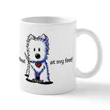 CafePress Westie Heartbeat Mug 11 oz Ceramic Mug (1228648050) picture