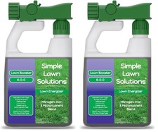 Lawn Energizer Liquid Fertilizer Spray 64 oz 2-Pack 6-0-0 Nitrogen Iron picture