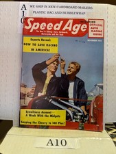 Vintage Speed Age Magazine November 1955 picture