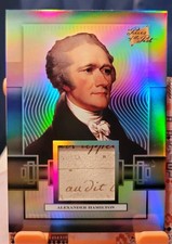 2026 pieces of the past #307 Alexander Hamilton handwritten relic /50 picture