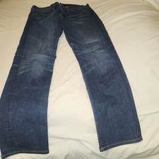 J.Crew 770 Straight Fit Jeans Mens 33x30 Dark Wash Indigo Denim Pants picture