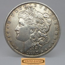 1887 Morgan Silver Dollar - #C63875NQ picture