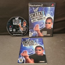WWE SmackDown Just Bring It PS2 Complete CIB picture