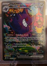Gengar ex SIR ME: 30th Celebration 154/128 Pokemon Card NM picture