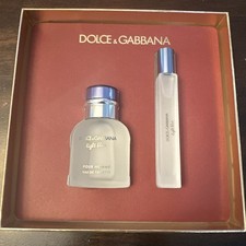 Dolce & Gabbana Light Blue Pour Homme Gift Set 1.3oz EDT + Travel Spray .33oz picture