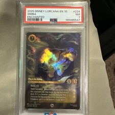 Simba - King in the Making (Enchanted) 224/204 Whispers in the Well Holo PSA7 picture