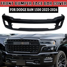 Diamond Black Front Lower Bumper Face Bar Cover W/ Fog Hole For RAM 1500 2025-26 picture